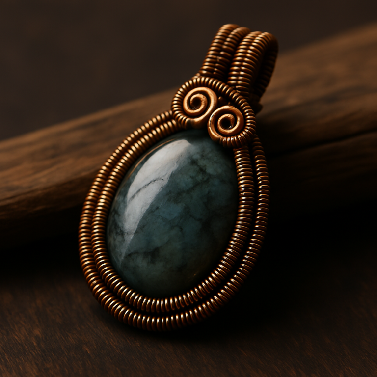 A symbolic pendant with a description